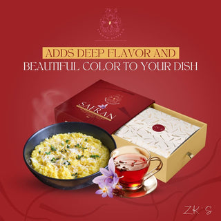 Zk's Saffron- showcase with Paella rice