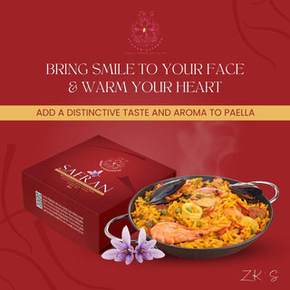 ZK's Saffron design with Risotto rice